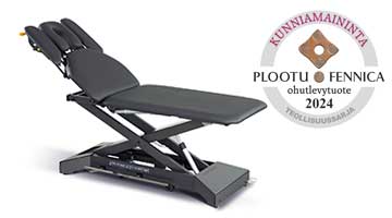 Kinos X treatment table awarded with honorable mention at Plootu Fennica sheet metal product design competition