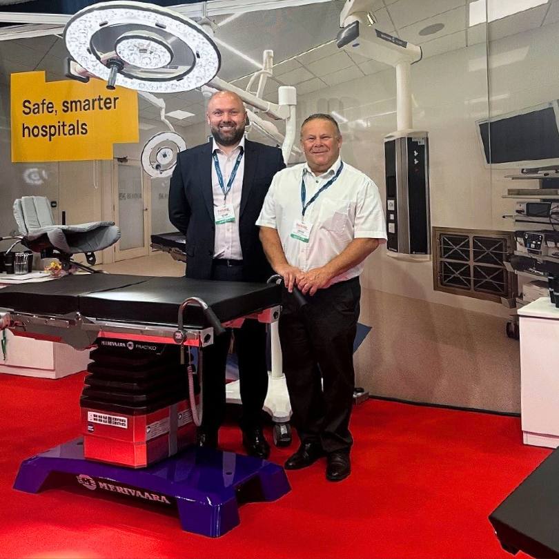 EBME-Sam-Parry-and-Michael-Goosey Sam Parry and Michael Goosey from Bender UK at EBME Expo
