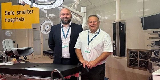 Bender UK’s Sam Parry brings something new to the table with Merivaara’s operating room equipment